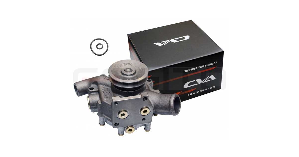 WATER PUMP CVA - B2B COGITO - parts for CAT VOLVO JCB