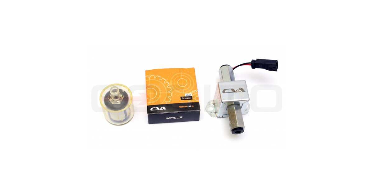 FUEL PUMP WITH FILTER CVA - B2B COGITO - parts for CAT VOLVO JCB
